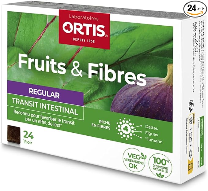 Ortis Fruits &amp Fibres Regular 24 Cubes