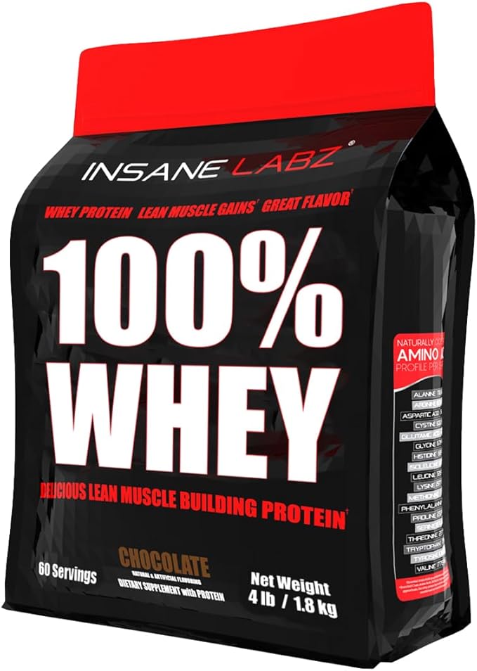 Insane Labz 100% Whey Protein (60 Servings Chocolate)