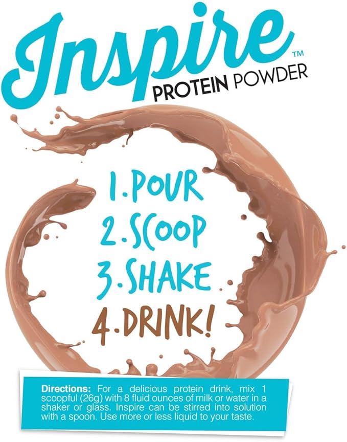 Bariatric Eating Inspire 14g Plant Based Protein Isolate Powder - Mexican Chocolate