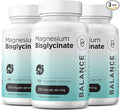 Magnesium Bisglycinate 200mg - High Absorption Chelated Magnesium Supplement - Gentle on Stomach Non-GMO Gluten-Free Supports Sleep Muscle Cramps &amp Positive Mood - 120 Vegan Capsules