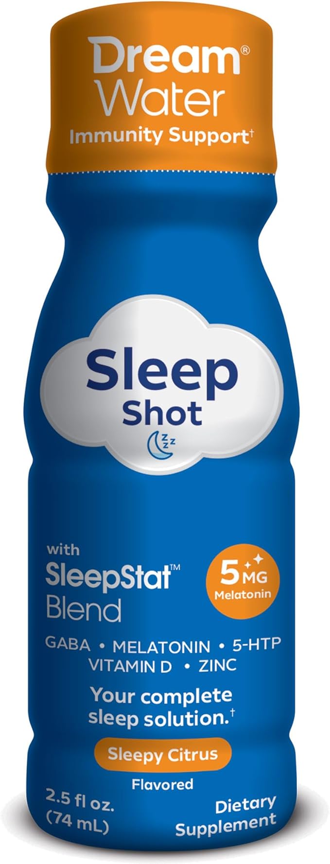 Dream Water: Sleep Aid &amp Immunity Support - Sleepy Citrus - 12 ct