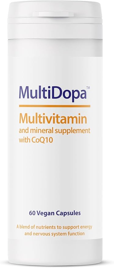 MultiDopa - CoQ10 Multi Vitamin &amp Mineral for Low Dopamine States