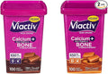 Vi-Activ Max Formula Calcium + Vitamin D3 Supplement for Bone Health Rich Caramel and Milk Chocolate 100 Soft Chews Each (Total 200 Chews)