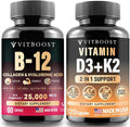 VITBOOST B12 with Hyaluronic Acid Collagen with D3K2 Complex