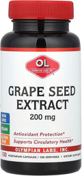 Olympian Labs Grape Seed Extract 200 mg 100 Vegetarian Capsules