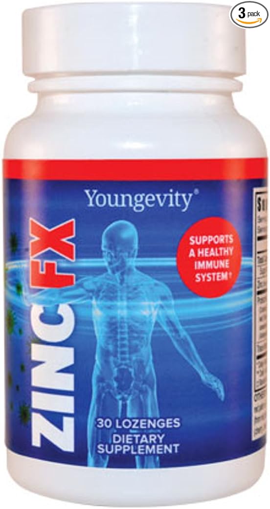 Zinc FX &amp Trace Minerals- 30 Lozenges - 3 Pack