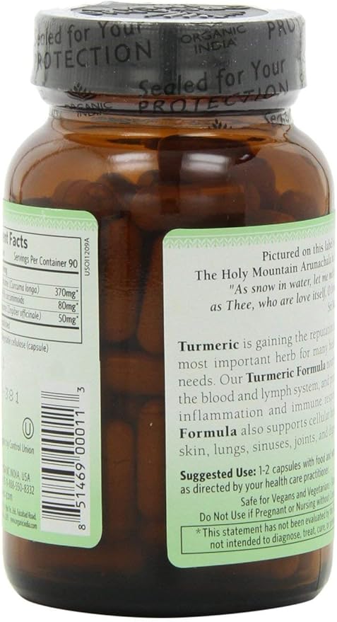 Organic India Turmeric Formula6