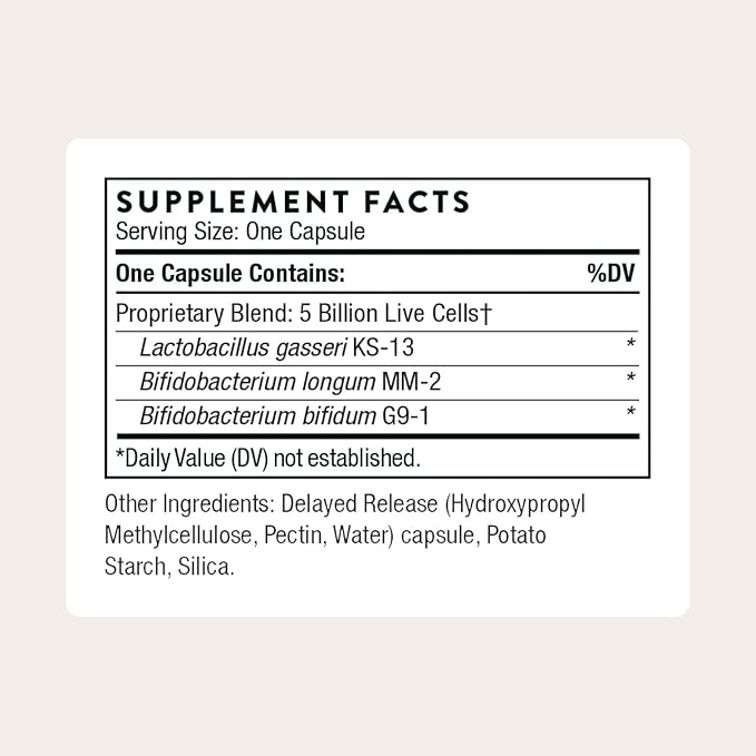 THORNE - FloraMend Prime Probiotic - Shelf Stable Probiotic Blend - Gut Health Supplement to Aid Weight Management &amp Support Digestive Health* - 30 Servings