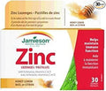 Zinc Lozenges with Echinacea and Vitamin C - Lemon-30 Lozenges Brand: Jamieson Laboratories