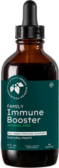 Mountain Meadow Herbs Family Immune Booster Extract with Sambucus Elderberry and Echinacea | Optimal Immune Support for The Whole Family | Tincture 4 oz