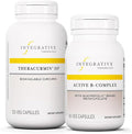 Integrative Therapeutics Bundle with Active B-Complex 60 Capsules &amp Theracurmin HP 120 Capsules - Active B-Complex to Support Energy Metabolism* - Theracurmin That's 27x More Bioavailable*