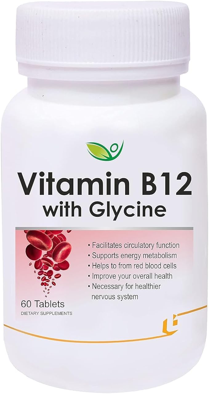 Viva Vitamin B12 Supplement with Glycine - 60 Tablet