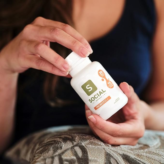 Daily Probiotic | 20 Billion CFU | Multi-Strain with Prebiotic + Postbiotic | Gut Health &amp Digestion Support | Vegan | 30 Capsules