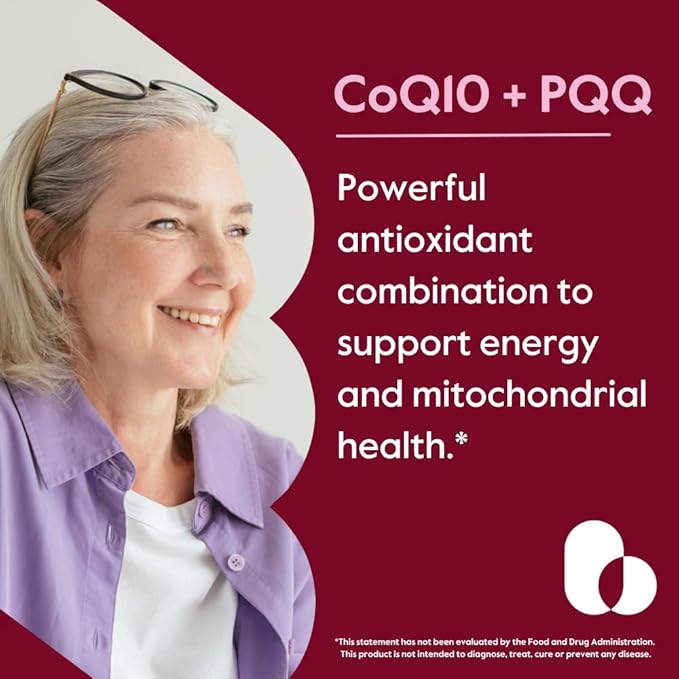 BESTVITE Coq10 100mg w/PQQ 20mg (120 Veggie Caps) - No Stearates - Vegan - Non GMO - Gluten Free - Coq10 with PQQ