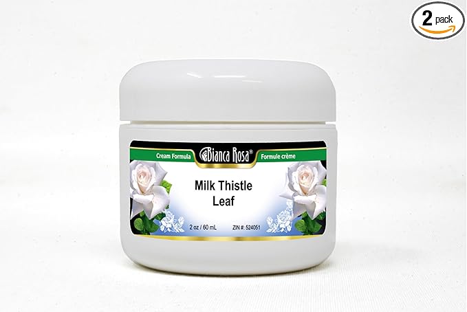 Bianca Rosa Milk Thistle Leaf Cream (2 oz ZIN: 524051) - 2 Pack