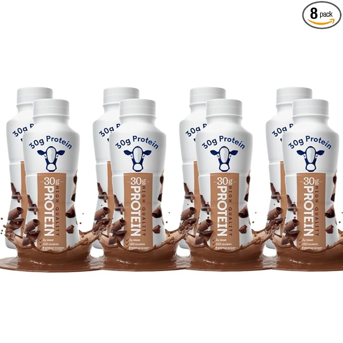 Nutrition-Plan Protein Shakes - 30g Protein Shake Milk Chocolate -11.5 Fl oz (8 Pack)