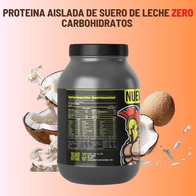 BIOTECKPHARMA | ISO Protein Coconut Cream Flavor ... (Coconut Cream 2KG)