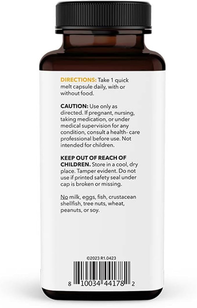LifeSeasons Essentials Vitamin B12 10000 mcg Quick Melts – Methylcobalamin B12 for Energy Production &amp Nervous System Support – Berry Flavor – Fast-Dissolving Tablets – 60 Quick Melts