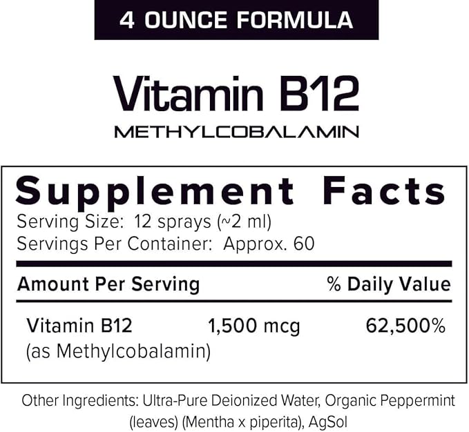 Results RNA - Advanced Cellular Vitamin B12 Methylcobalamin Supports Heart Health Good Mood Energy &amp Brain Function. Enjoy Superior Absorption Vitamin B12 Formula (4 oz - 60 Servings)