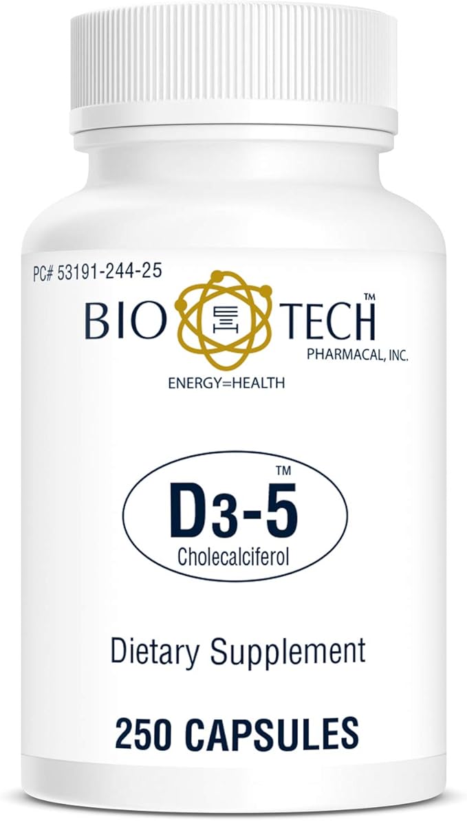 Bio-Tech Pharmacal Vitamin D3 (D3 5k IU 250 Count)