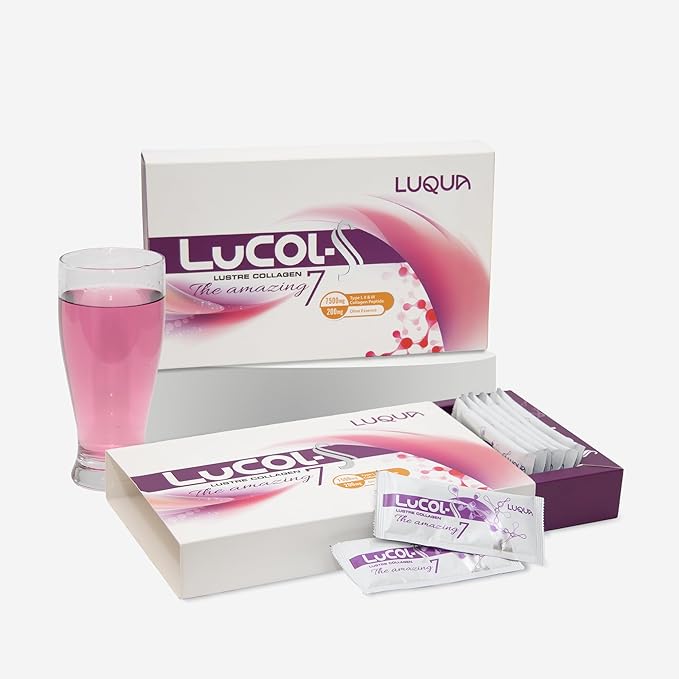 LuCOL-S Collagen | Daily Collagen Wellness | for Women &amp Men | 20s x 10g (1 Box)