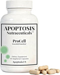 Apoptosis ProCell – Organic Ashwagandha &amp Black Pepper Extract Supplement – Cellular Health Mood &amp Stress Support – 60 Capsules – Made in USA