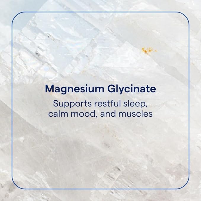 Trace Minerals Magnesium Glycinate Powder - Daily Magnesium Powder for Sleep Support - Calming Bedtime Drink - Natural &amp Gentle - Orange Dream - 180g (60 Servings)