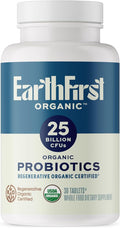 Probiotic 25B CFU – Regenerative Organic Certified Daily Probiotic for Gut Immune &amp Emotional Health – Supports Digestion Bloating Relief &amp Gut Balance – 30 Tablets