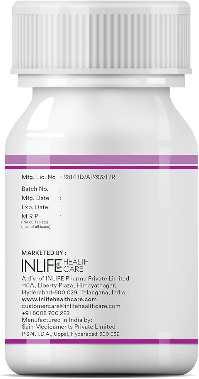 Vitamin B12 (Methylcobala.min) 1500mcg Supplement with ALA Folic Acid Vitamin D3 | Nerve and Brain Health for Men &amp Women – 60 Tablets