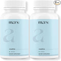 Mars Micronized Creatine Monohydrate Caps with Shilajit &amp Surgemax (240N) | 100% Pure &amp Natural | Overall Well-Being (Pack of 2)