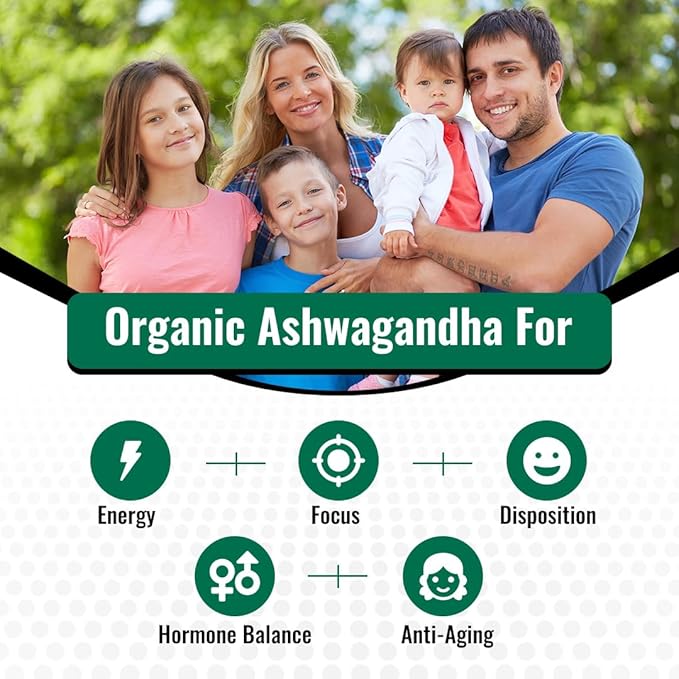 Simply Potent Ashwagandha Capsules Organic Ashwagandha Supplement with Black Pepper High Absorption Ashwagandha Root Pills 650 mg Ashwagandha Extract for Stress Immune Energy &amp Mood Support 60