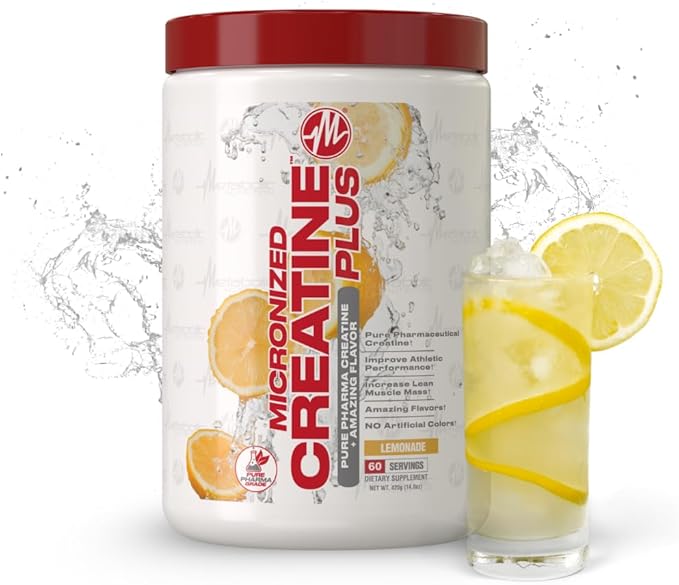 Metabolic Nutrition Micronized Creatine Plus 420g (420g Lemonade)