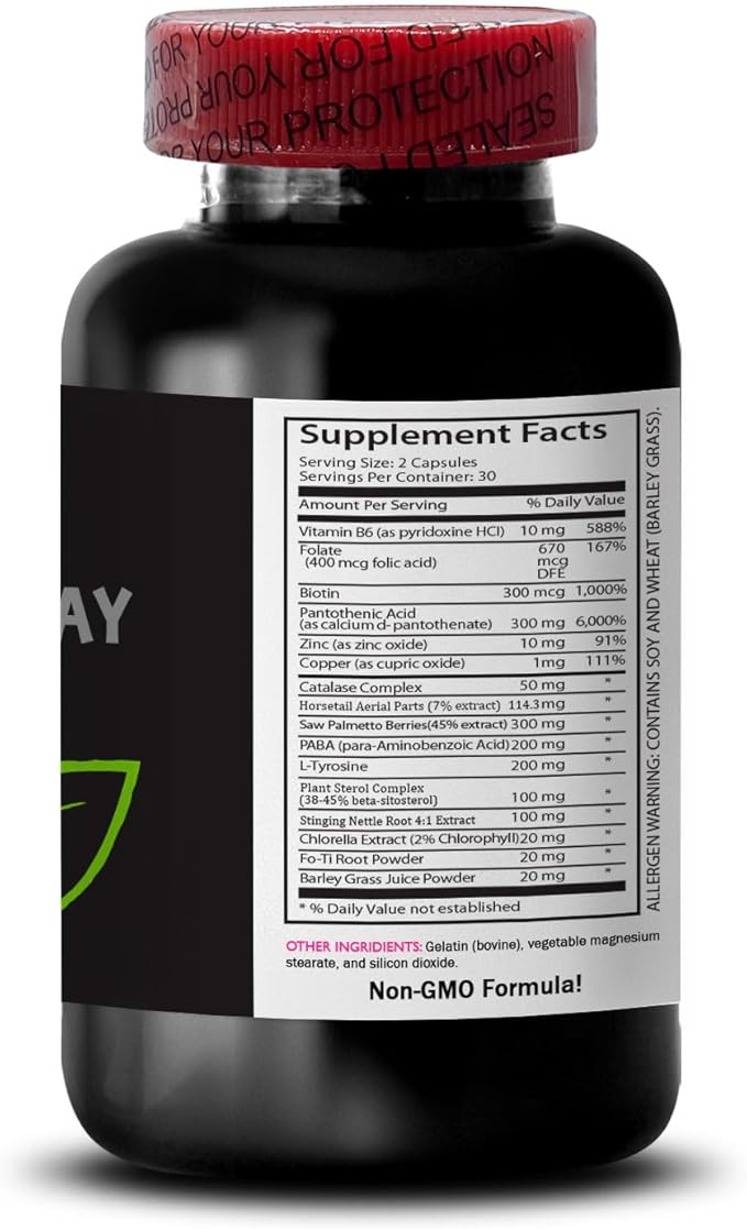 Anti gray hair supplement - ANTI GRAY HAIR COMPLEX - Fresh tone Gray hair care Lustrous hair Color vitality booster Color protection Hair shade renewal Anti gray hair 2 Bottles 120 Capsules