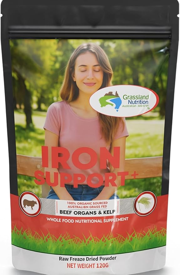 GRASSLAND NUTRITION | Iron Support+ (120G Powder)