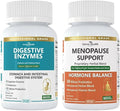 800mg Digestive Enzymes for Men and Women Menopause Supplements for WomenVitamin D3 &amp B6