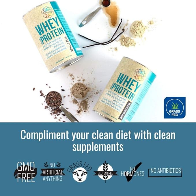 Propello Life Grass-fed Whey Protein Powder (West Indies Cocoa 17 Servings)