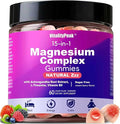 Magnesium Sleep Gummies 400mg – Calm Magnesium Complex Gummies for Sleep Support &amp Relaxation with L-Theanine &amp Ashwagandha – Non Melatonin Sugar Free Vegan 60 Count
