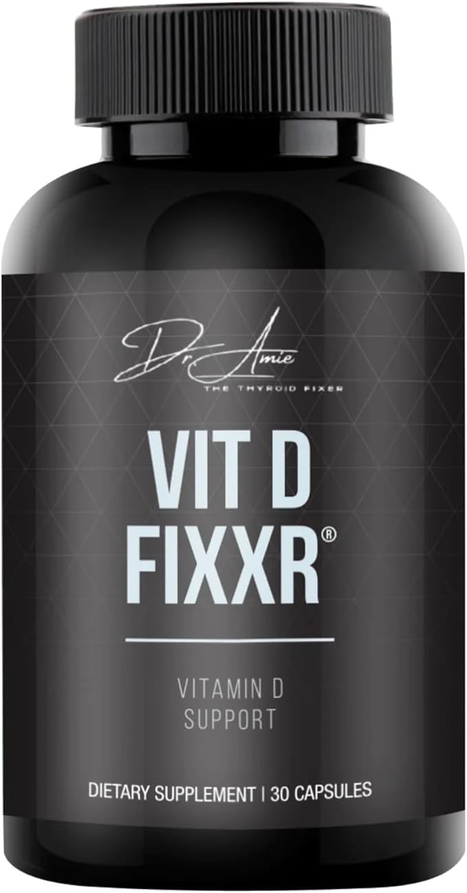 VIT D by Dr. Amie | High Potency Vitamin D with K1 K2 and geranylgeraniol (GG) | 10000 IU per Capsule | 30 Day Supply 30 Capsules