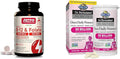 Jarrow Methyl B-12 5000mcg &amp Methyl Folate 800mcg Chewables + Garden of Life 50 Billion CFU Probiotics for Women Capsules Bundle
