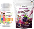 BariatricPal 30-Day Bariatric Vitamin Bundle (Multivitamin ONE 1 per Day! with 45mg Iron Chewable - Orange Citrus and Calcium Citrate Soft Chews 500mg with Probiotics - Wild Grape)