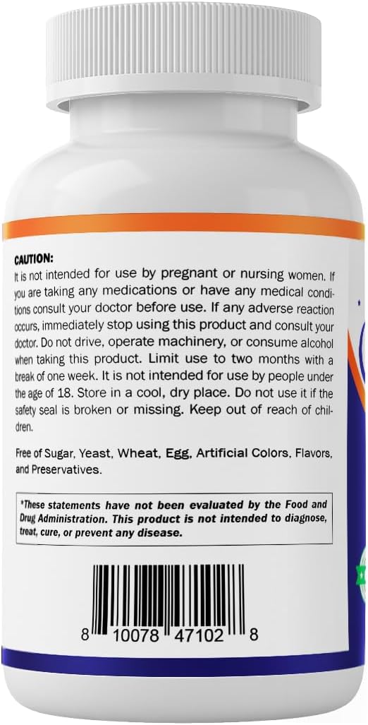 Vitamatic Melatonin 60 mg Fast Dissolve Tablets - 60 Vegan Natural Berry Flavor Tablets - Non-Habit Forming - Non-GMO Gluten Free (2 Bottles)