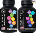 Beauty Collagen Complex and Vegan Iron Supplements for Women - Age Defense Bundle