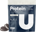UCAN Energy + Whey Protein Powder - 19g Per Serving with Amino Acids EAAs &amp BCCAs - Keto No Added Sugar Gluten-Free - Cookies &amp Cream - 12 Servings