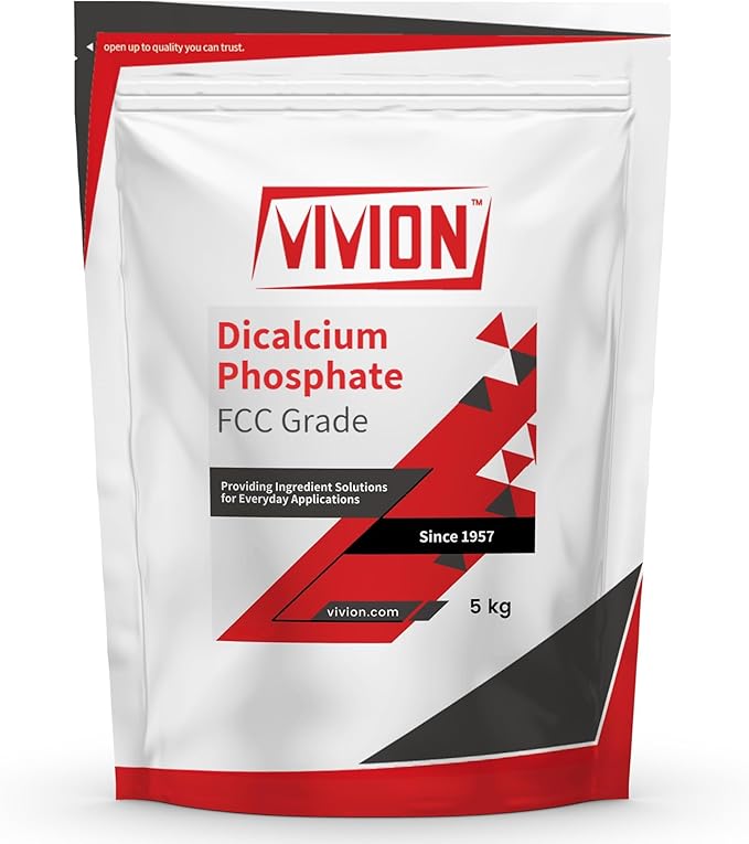 Dicalcium Phosphate Anhydrous Powder - 5 kg (11 lb) - DCPA FG Bulking Agent - FCC USP