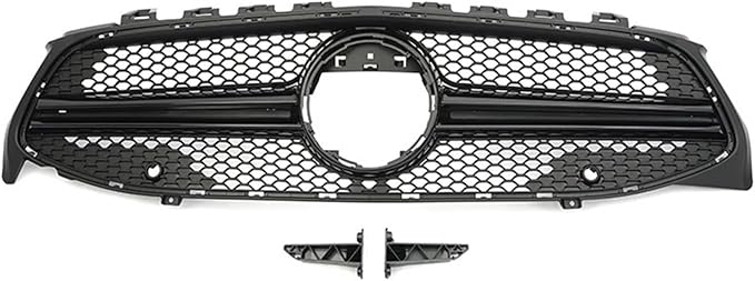 CONERY Automotive Accessories AMG Style CLA35 CLA45 Grille Compatible for Mercedes Benz CLA W118 CLA Grille 180 250 260 2019-2022 (Size : CLA35 B WO H)