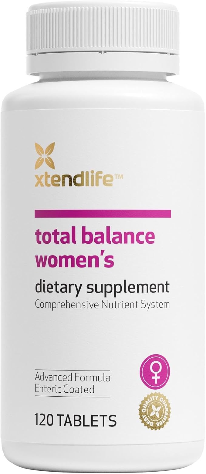Xtendlife Total Balance Women’s Multivitamin for Immune Heart Digestive &amp Cellular Health - - Daily Support - 70+ Nutrients &amp Minerals - 30 Day Supply