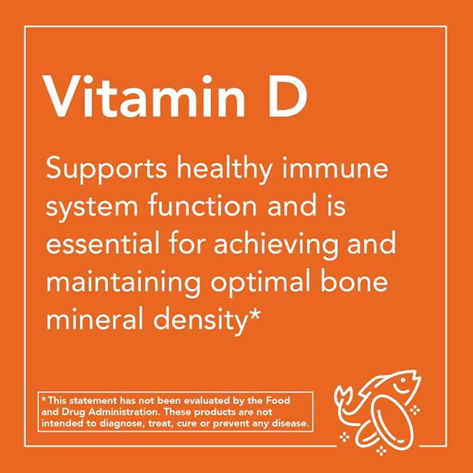 Now Foods Vitamin D3 5000 IU 240 softgels (Pack of 2)