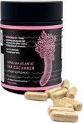 Wild Sea Cucumber Supplement Capsules Antioxidant Healthy Energy Supplement with Fucosylated Chondroitin Sulfate Collagen Glycosides Vitamins Minerals(Pack of 1)