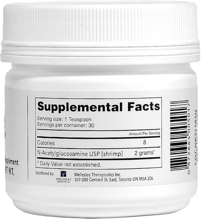Wellesley Therapeutics Inc Mobility &amp Comfort Long Term Joint Maintenance Non-GMO Gluten-Free Dairy-Free 60g 30 Servings