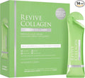 Revive Collagen 2500mg Plant Based Vegan Collagen with Added Vitamin B C D &amp E - Raspberry Flavor (14 Days)